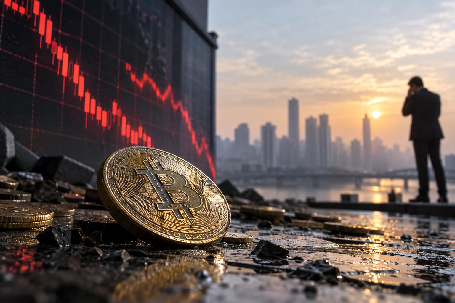 ตลาดคริปโตร่วงหนักเดือนมิถุนายน 2026: Bitcoin หลุด 65,000 ดอลลาร์ เกิดอะไรขึ้น